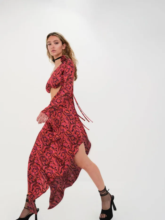 Women Davina Maxi Dress Red For Love and Lemons Dresses Women Davina Maxi Dress Red For Love and Lemons Dresses