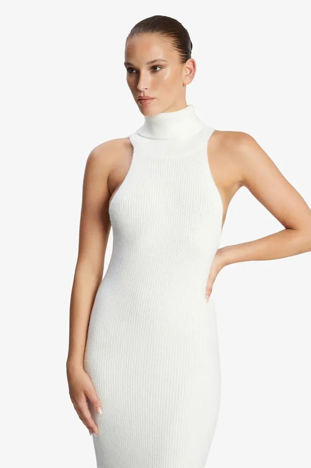 Women Day To Night Dresses Bardot Mariano Knit Maxi Dress In Orchid White Orchid White Women Day To Night Dresses Bardot Mariano Knit Maxi Dress In Orchid White Orchid White