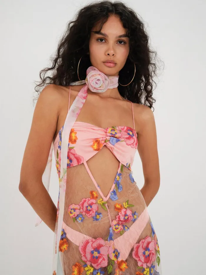 Women Delaney Maxi Dress Multi For Love and Lemons Dresses Women Delaney Maxi Dress Multi For Love and Lemons Dresses