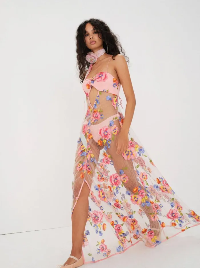 Women Delaney Maxi Dress Multi For Love and Lemons Dresses Women Delaney Maxi Dress Multi For Love and Lemons Dresses