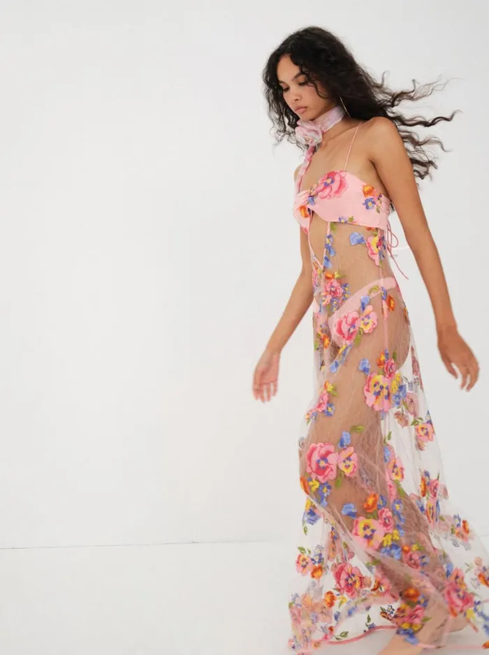 Women Delaney Maxi Dress Multi For Love and Lemons Dresses Women Delaney Maxi Dress Multi For Love and Lemons Dresses
