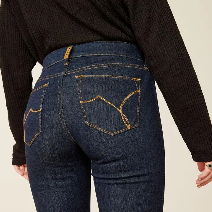 Women Denim Ariat Perfect Rise Lennon Slim Trouser Jeans Rinse Women Denim Ariat Perfect Rise Lennon Slim Trouser Jeans Rinse