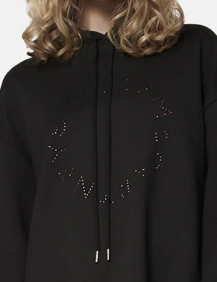 Women Diamant Logo Hoodie Black Stella McCartney Sweatshirts And TShirts Women Diamant Logo Hoodie Black Stella McCartney Sweatshirts And TShirts
