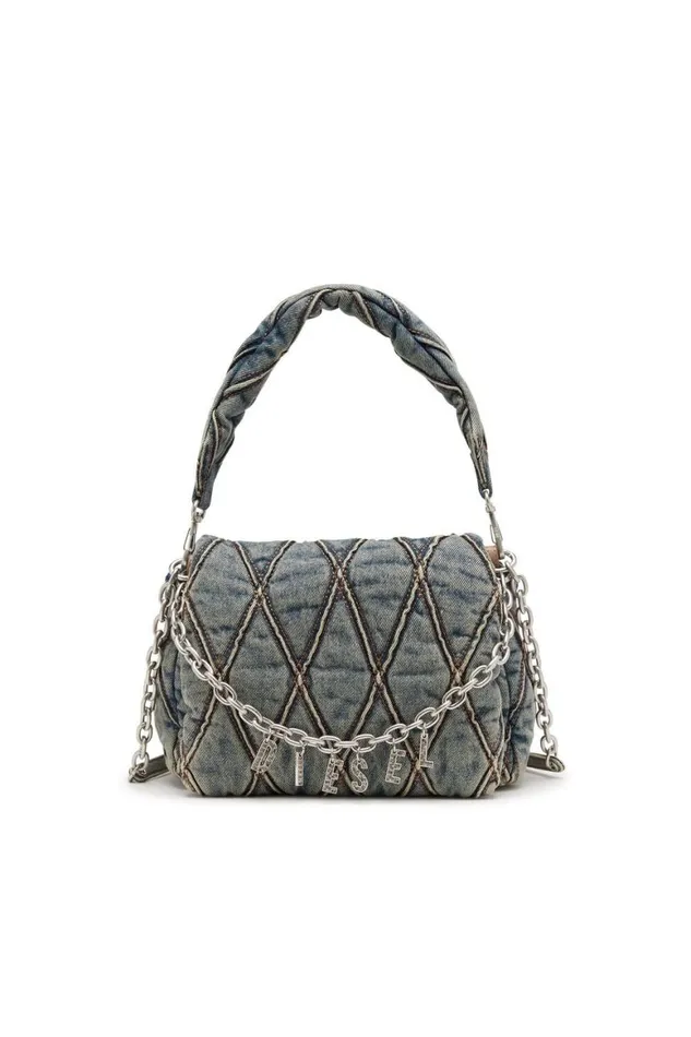 Women Diesel Charm D CHARMD SHOULDER M Medium Blue