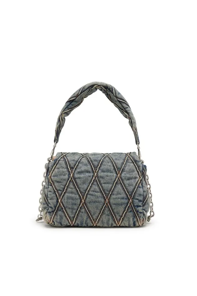 Women Diesel Charm D CHARMD SHOULDER M Medium Blue Women Diesel Charm D CHARMD SHOULDER M Medium Blue