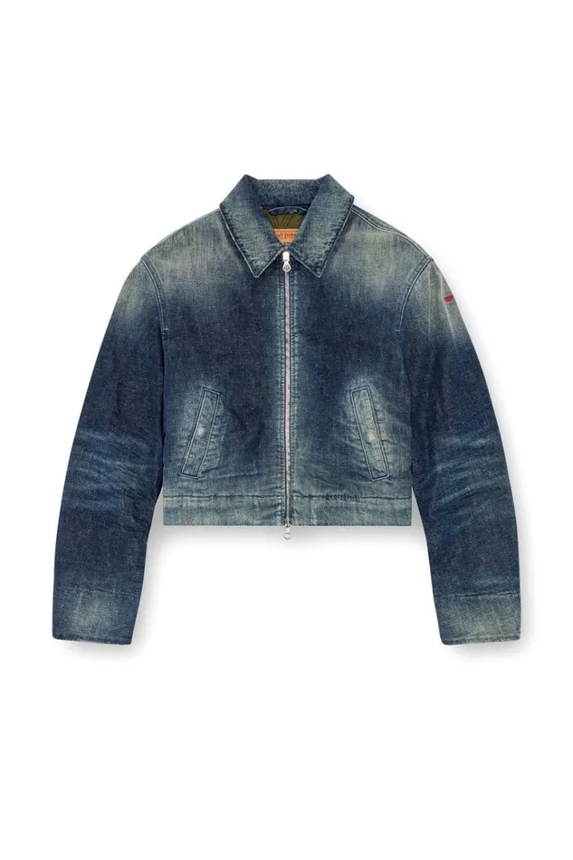 Women Diesel Jackets DENOVA Dark Blue Women Diesel Jackets DENOVA Dark Blue