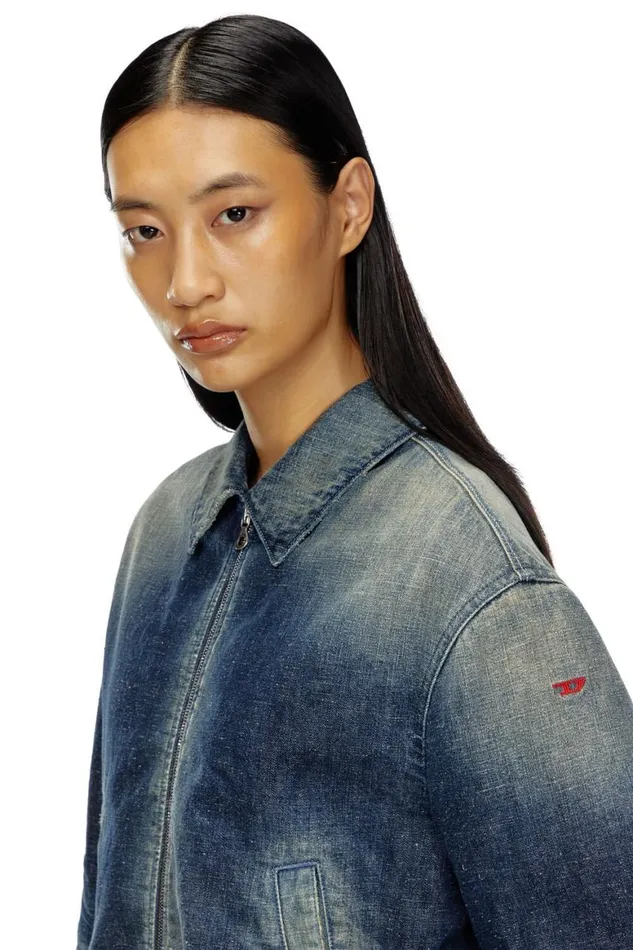 Women Diesel Jackets DENOVA Dark Blue Women Diesel Jackets DENOVA Dark Blue
