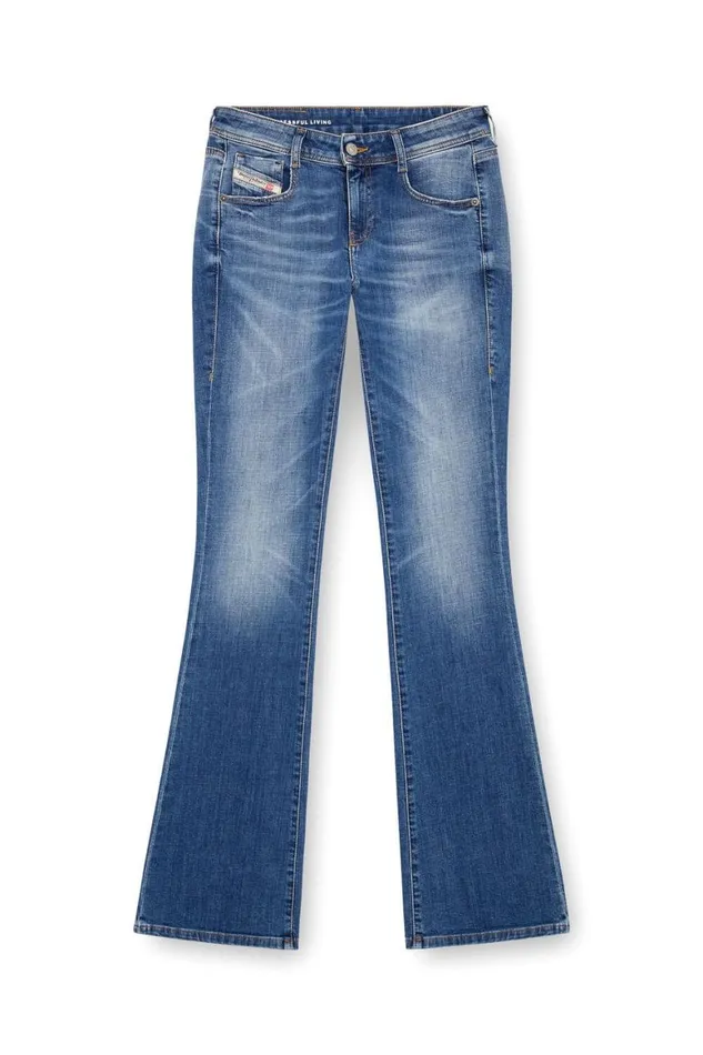 Women Diesel Jeans Bootcut Jeans 1969 DEbbey 09J33 Medium Blue Women Diesel Jeans Bootcut Jeans 1969 DEbbey 09J33 Medium Blue