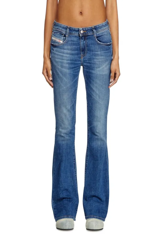 Women Diesel Jeans Bootcut Jeans 1969 DEbbey 09J33 Medium Blue Women Diesel Jeans Bootcut Jeans 1969 DEbbey 09J33 Medium Blue