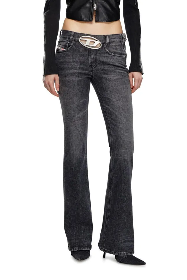Women Diesel Jeans Bootcut Jeans 1969 DEbbey 0CKAH Blackdark Grey Women Diesel Jeans Bootcut Jeans 1969 DEbbey 0CKAH Blackdark Grey