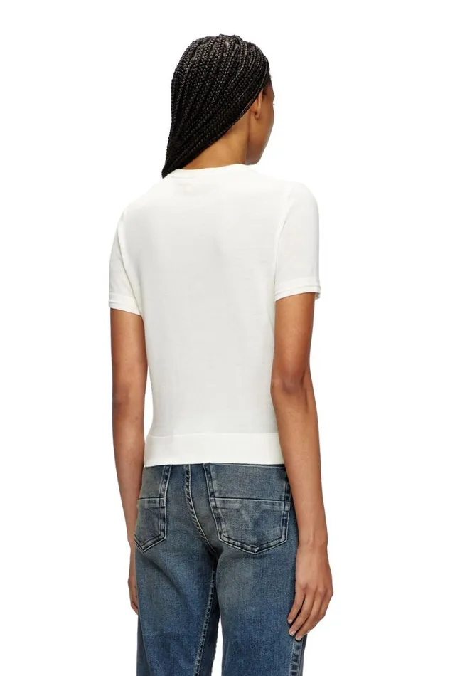 Women Diesel Knitwear MALINE White Women Diesel Knitwear MALINE White