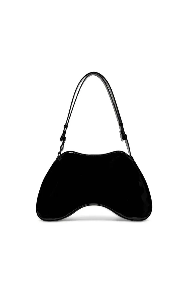 Women Diesel Play Bags PLAY SHOULDER Black Women Diesel Play Bags PLAY SHOULDER Black
