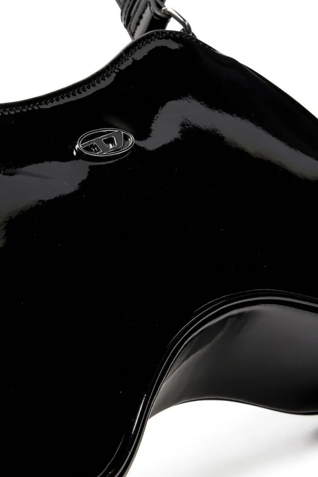 Women Diesel Play Bags PLAY SHOULDER Black Women Diesel Play Bags PLAY SHOULDER Black