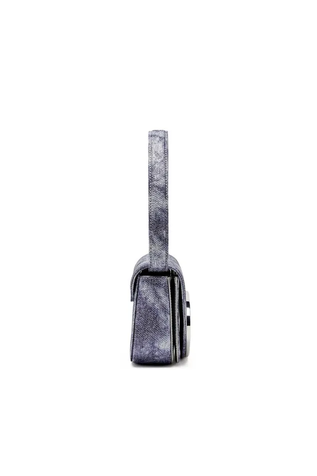 Women Diesel Shoulder Bags 1DR Blue Women Diesel Shoulder Bags 1DR Blue