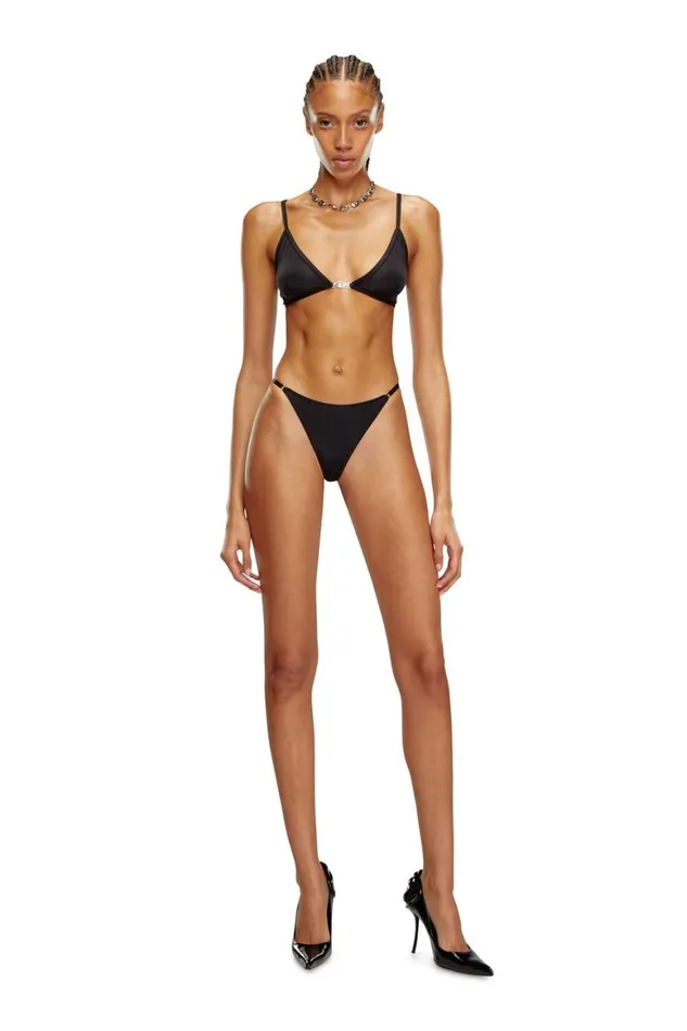 Women Diesel Underwear and Socks UFSTOVALDSTRING Black Women Diesel Underwear and Socks UFSTOVALDSTRING Black