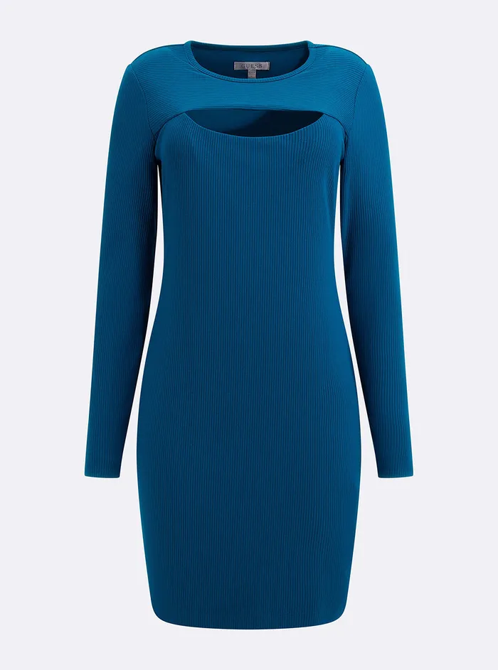 Women Dresses GUESS Eco Blue Lana Mini Dress Women Dresses GUESS Eco Blue Lana Mini Dress
