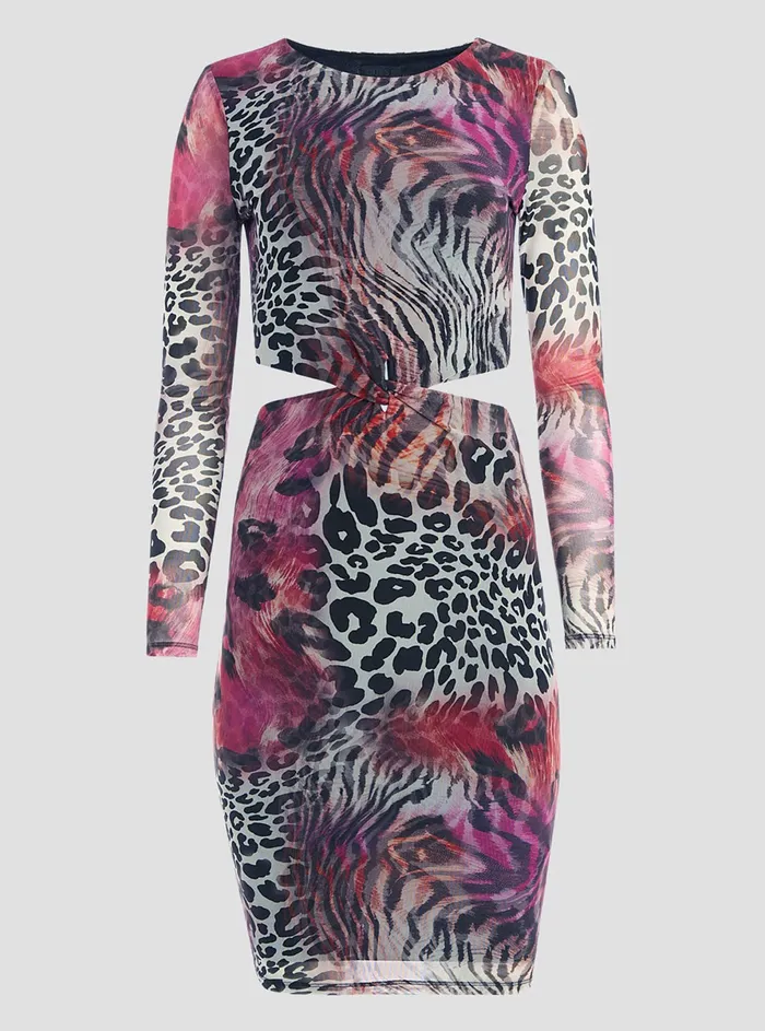 Women Dresses GUESS Eco Wildcard Lainey Mini Dress Women Dresses GUESS Eco Wildcard Lainey Mini Dress