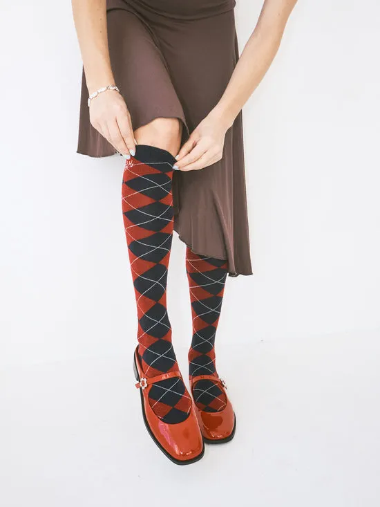 Women Ella Mary Jane Mule Cherry Patent Shoes Lisa Says Gah