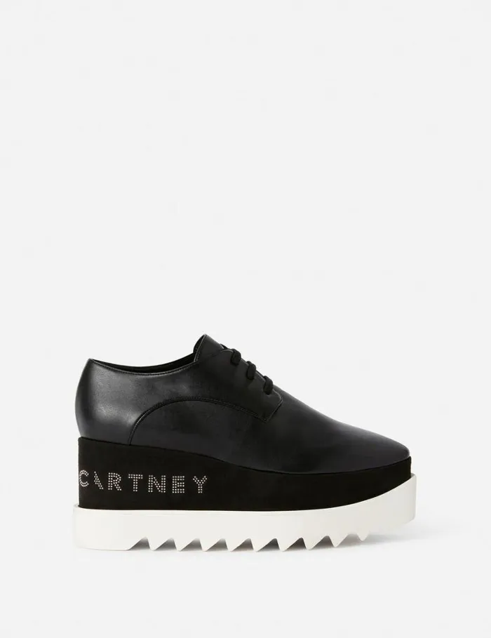 Women Elyse Platforms Black Stella McCartney Wedges