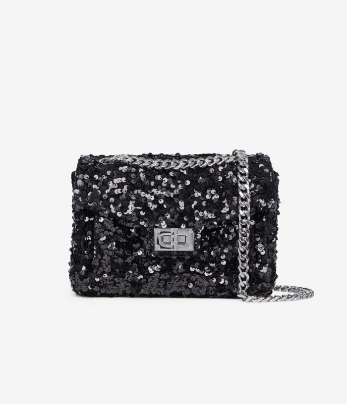 Women Emily Soft Bag With Black Sequins THE KOOPLES Bags
