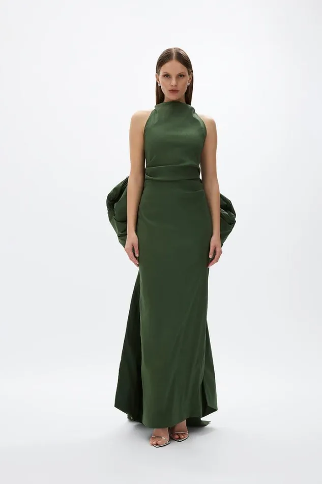 Women Evening Dresses Rachel Gilbert Lottie Gown Forrest