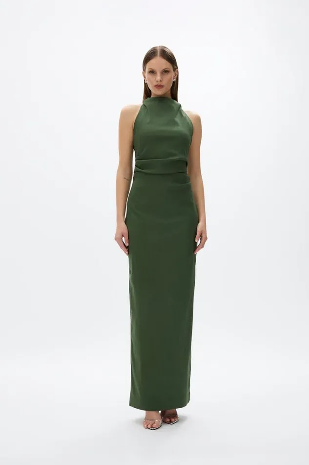 Women Evening Dresses Rachel Gilbert Lottie Gown Forrest Women Evening Dresses Rachel Gilbert Lottie Gown Forrest