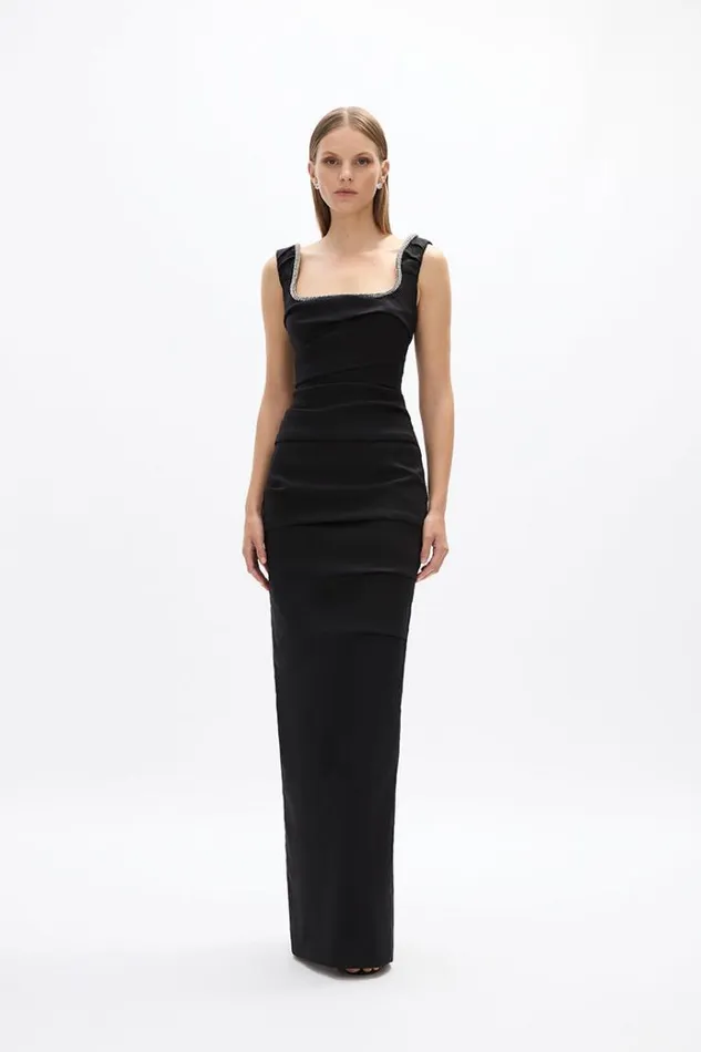 Women Evening Dresses Rachel Gilbert Onyx Gown Black