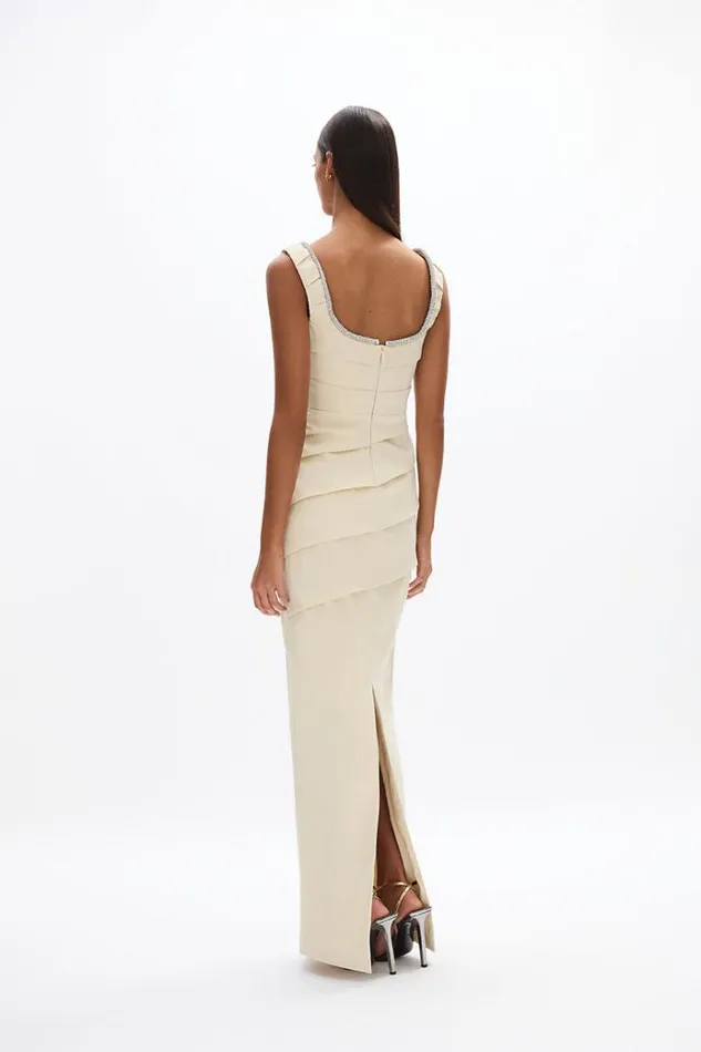 Women Evening Dresses Rachel Gilbert Onyx Gown Butter Women Evening Dresses Rachel Gilbert Onyx Gown Butter