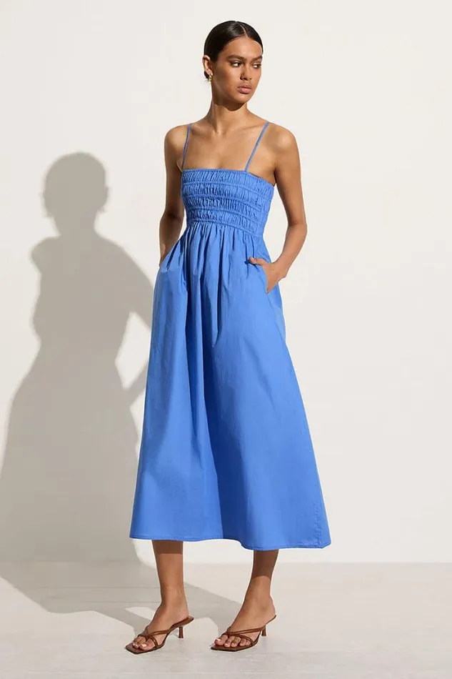 Women Faithfull The Brand Dresses Marieka Midi Dress Oceania Exclusive