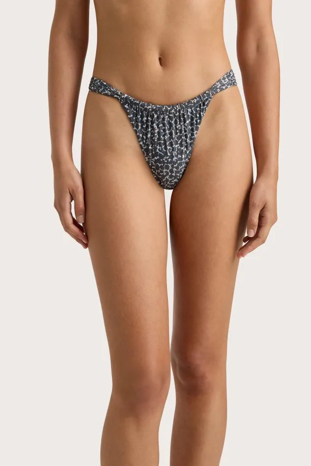 Women Faithfull The Brand Swim Andez Bikini Bottom Amanylis Charred Navy