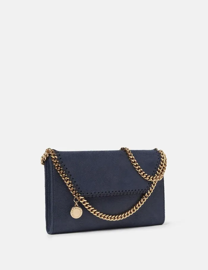 Women Falabella Wallet Crossbody Bag Indigo Moon Stella McCartney Mini Bags And Clutches Women Falabella Wallet Crossbody Bag Indigo Moon Stella McCartney Mini Bags And Clutches