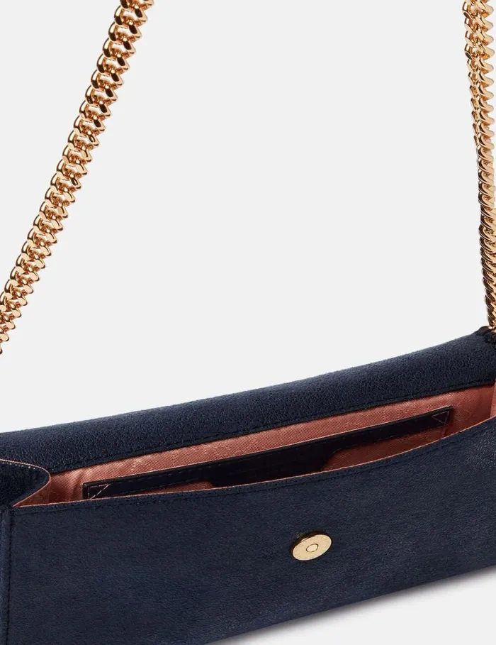 Women Falabella Wallet Crossbody Bag Indigo Moon Stella McCartney Mini Bags And Clutches Women Falabella Wallet Crossbody Bag Indigo Moon Stella McCartney Mini Bags And Clutches