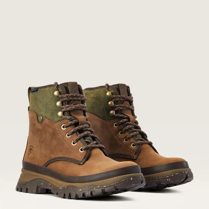 Women Fashion Boots Ariat Moresby Waterproof Boot Oily Distressed Brown Women Fashion Boots Ariat Moresby Waterproof Boot Oily Distressed Brown