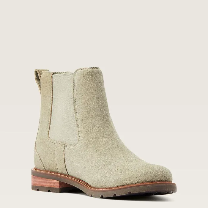 Women Fashion Boots Ariat Wexford Chelsea Boot Silver Sage Women Fashion Boots Ariat Wexford Chelsea Boot Silver Sage