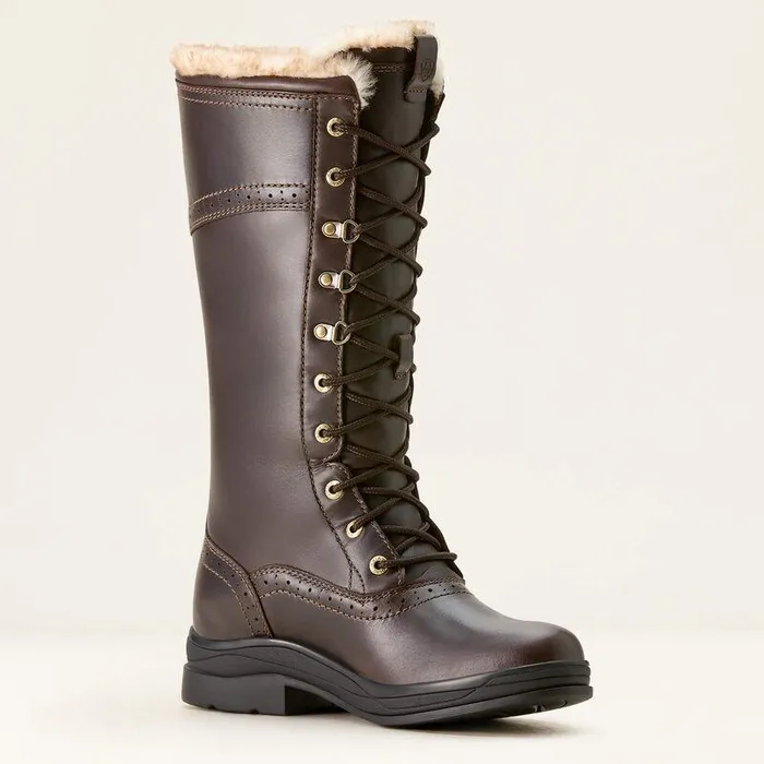Women Fashion Boots Ariat Wythburn II Sherpa Waterproof Boot Dark Mocha Women Fashion Boots Ariat Wythburn II Sherpa Waterproof Boot Dark Mocha