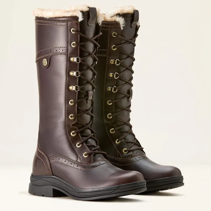 Women Fashion Boots Ariat Wythburn II Sherpa Waterproof Boot Dark Mocha Women Fashion Boots Ariat Wythburn II Sherpa Waterproof Boot Dark Mocha
