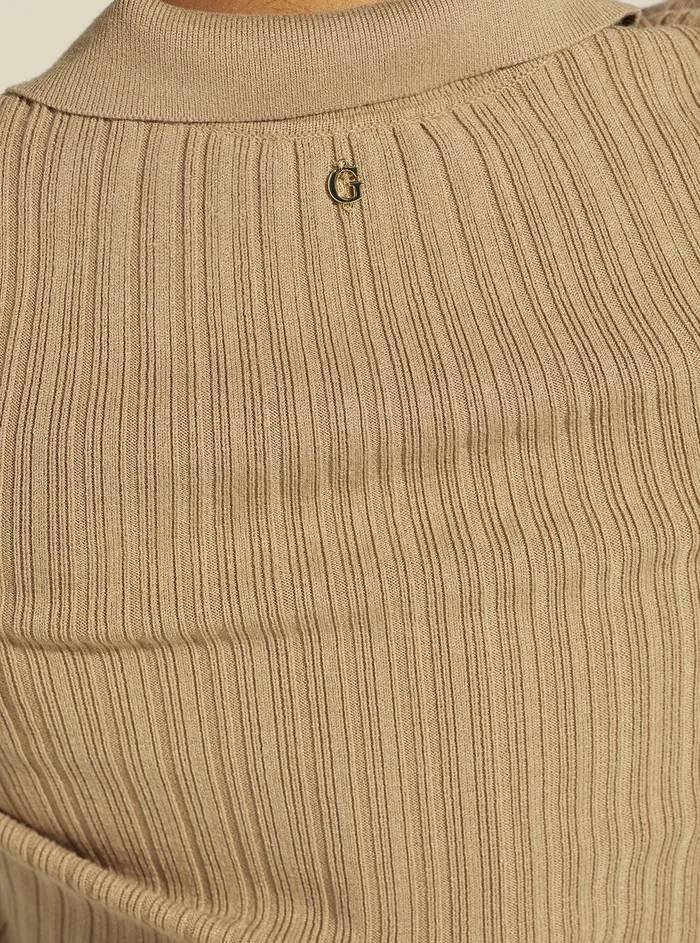 Women Fashion Tops GUESS Eco Sand Carmella Cardigan Top Women Fashion Tops GUESS Eco Sand Carmella Cardigan Top