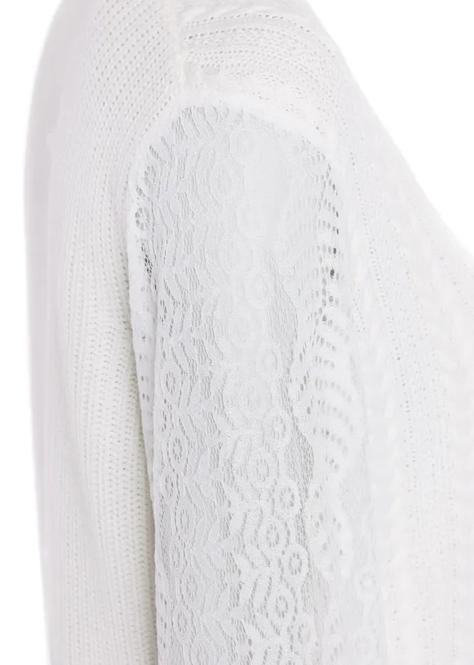 Women Featherton VNeck Knit Natural Holland Cooper Knitwear Women Featherton VNeck Knit Natural Holland Cooper Knitwear