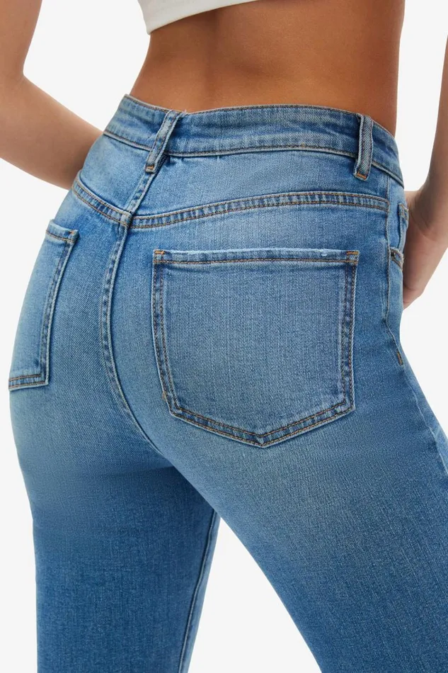 Women Flare Jean Bardot Ashlynn Hi Boot Leg Jeans In Dark Denim Dark Denim Women Flare Jean Bardot Ashlynn Hi Boot Leg Jeans In Dark Denim Dark Denim