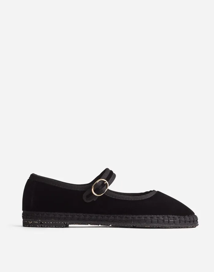 Women Flats and Loafers Madewell FlabelUS Antonia Mary Janes Black