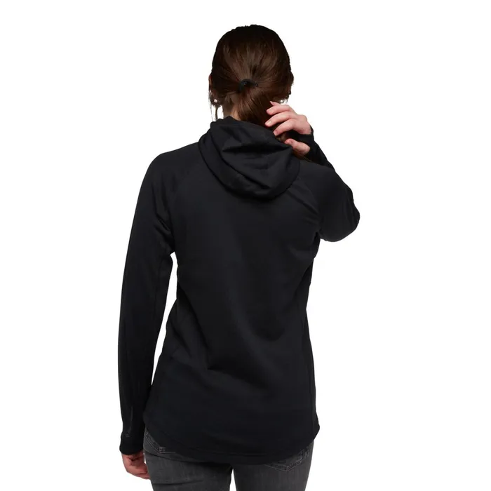 Women Fleece Black Diamond Coefficient 14ZipFleece Hoody