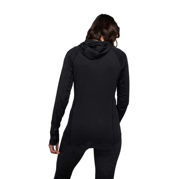 Women Fleece Black Diamond Coefficient LT HybridHoody