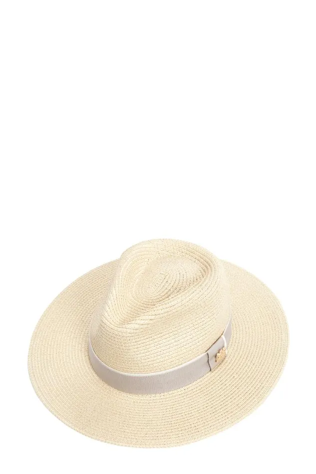 Women Francesca Hat Natural Taupe Holland Cooper Hats and Headbands Women Francesca Hat Natural Taupe Holland Cooper Hats and Headbands