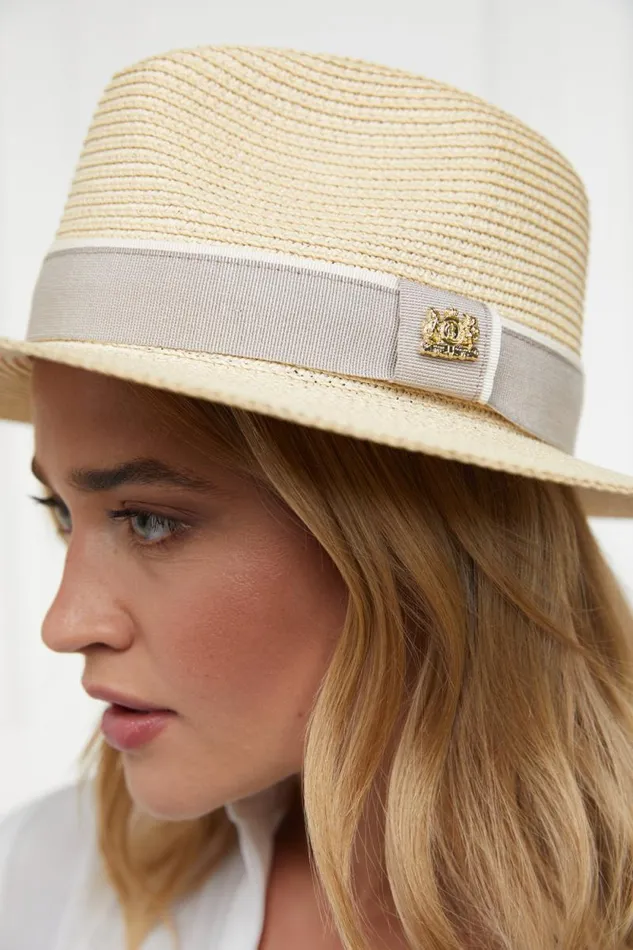 Women Francesca Hat Natural Taupe Holland Cooper Hats and Headbands Women Francesca Hat Natural Taupe Holland Cooper Hats and Headbands