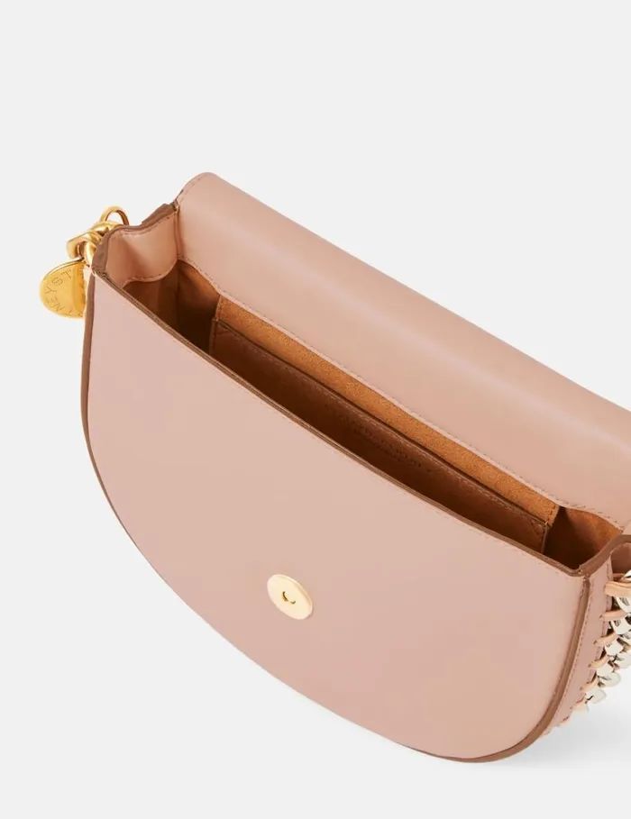 Women Frayme Medium Flap Shoulder Bag Blush Stella McCartney Mini Bags And Clutches Women Frayme Medium Flap Shoulder Bag Blush Stella McCartney Mini Bags And Clutches