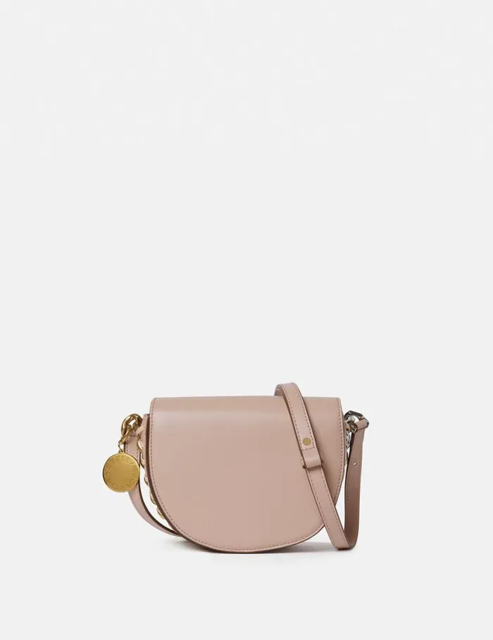 Women Frayme Small Flap Shoulder Bag Blush Stella McCartney Mini Bags And Clutches