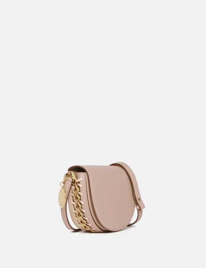 Women Frayme Small Flap Shoulder Bag Blush Stella McCartney Mini Bags And Clutches Women Frayme Small Flap Shoulder Bag Blush Stella McCartney Mini Bags And Clutches
