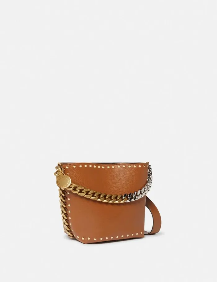 Women Frayme Studded Grainy Alter Mat Bucket Bag Pecan Stella McCartney Mini Bags And Clutches Women Frayme Studded Grainy Alter Mat Bucket Bag Pecan Stella McCartney Mini Bags And Clutches