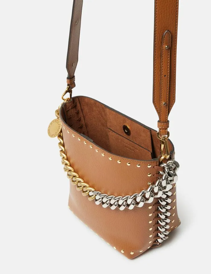 Women Frayme Studded Grainy Alter Mat Bucket Bag Pecan Stella McCartney Mini Bags And Clutches Women Frayme Studded Grainy Alter Mat Bucket Bag Pecan Stella McCartney Mini Bags And Clutches