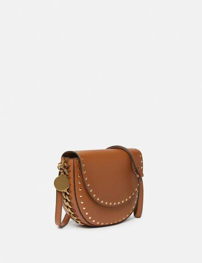 Women Frayme Studded Grainy Alter Mat Medium Flap Shoulder Bag Pecan Stella McCartney Mini Bags And Clutches Women Frayme Studded Grainy Alter Mat Medium Flap Shoulder Bag Pecan Stella McCartney Mini Bags And Clutches
